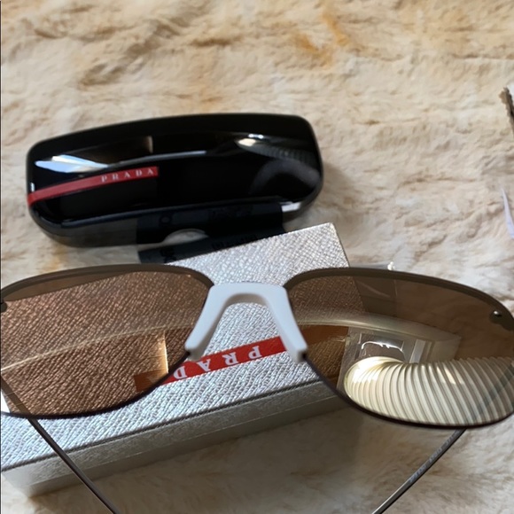 PRADA LINEA ROSSA SUNGLASSES - Picture 14 of 16